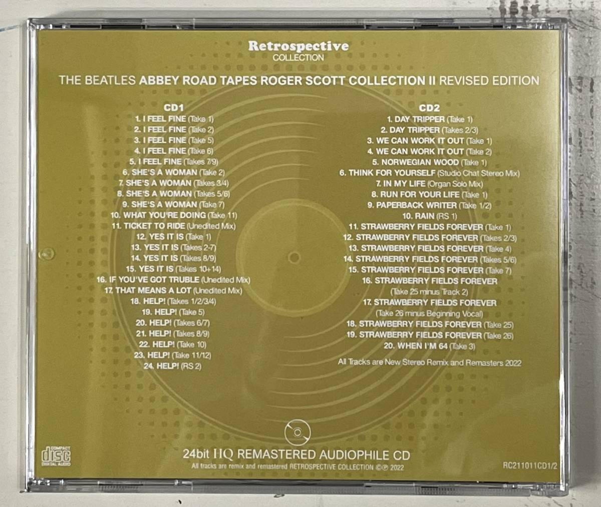 THE BEATLES / JOHN BARRETT & ROGER SCOTT COLLECTIONS 5 Titles (8CD)