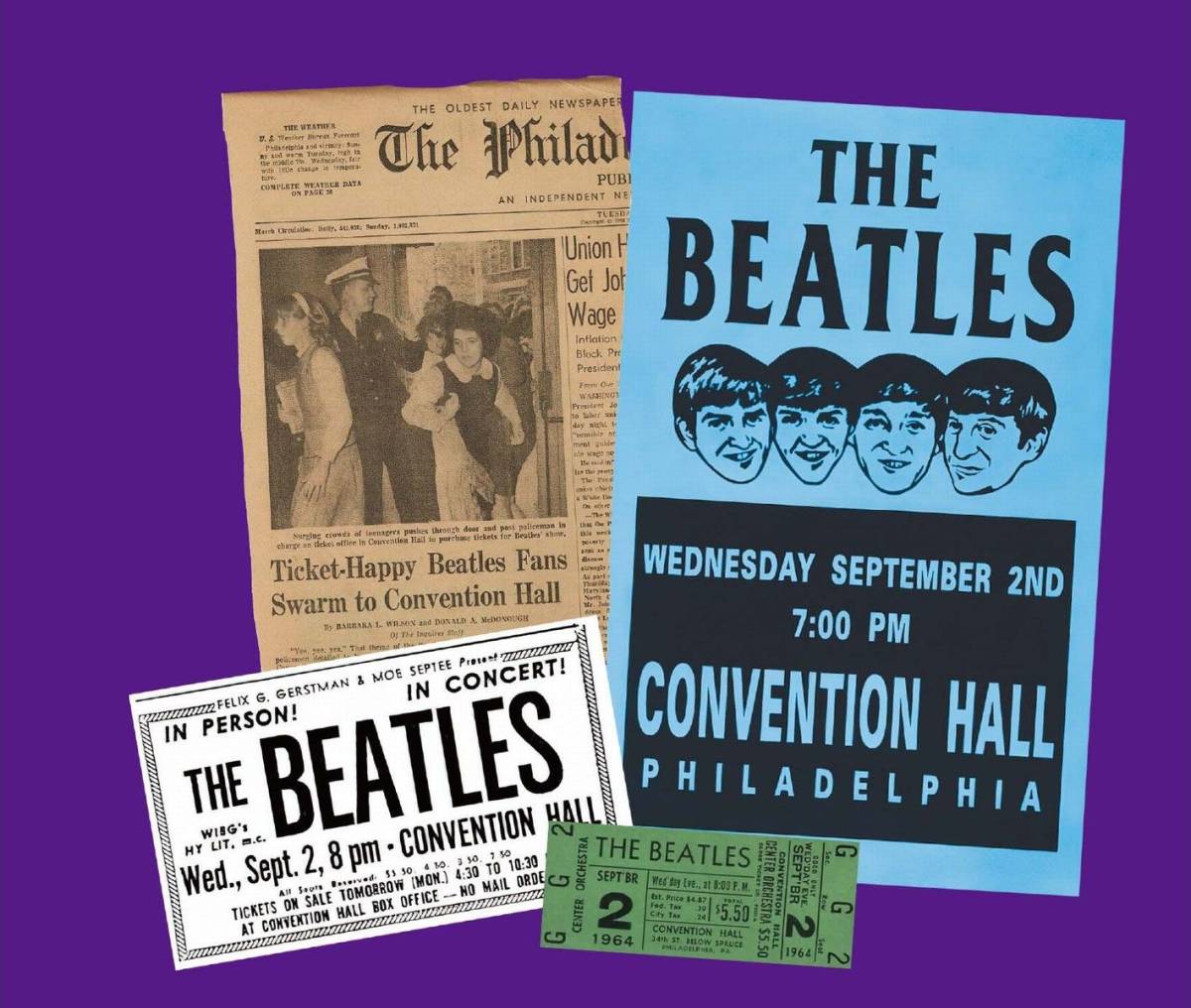 THE BEATLES / LIVE ANTHOLOGY PHILADELPHIA 1964 (1CD)