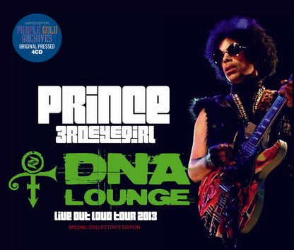 Prince DNA Lounge Live Out Loud Tour 2013 Special Collector's Edition 4 CD