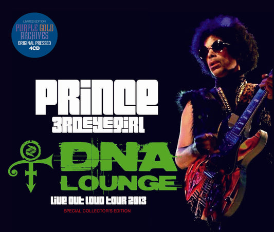 Prince DNA Lounge Live Out Loud Tour 2013 Special Collector's Edition 4 CD