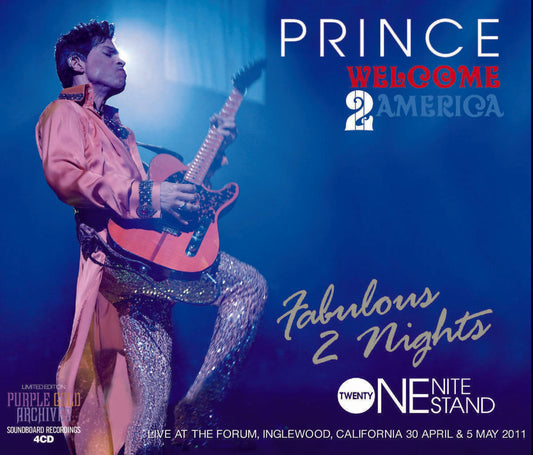 PRINCE / FABULOUS 2 NIGHTS WELCOME 2 AMERICA 21 NITE STAND [4CD]
