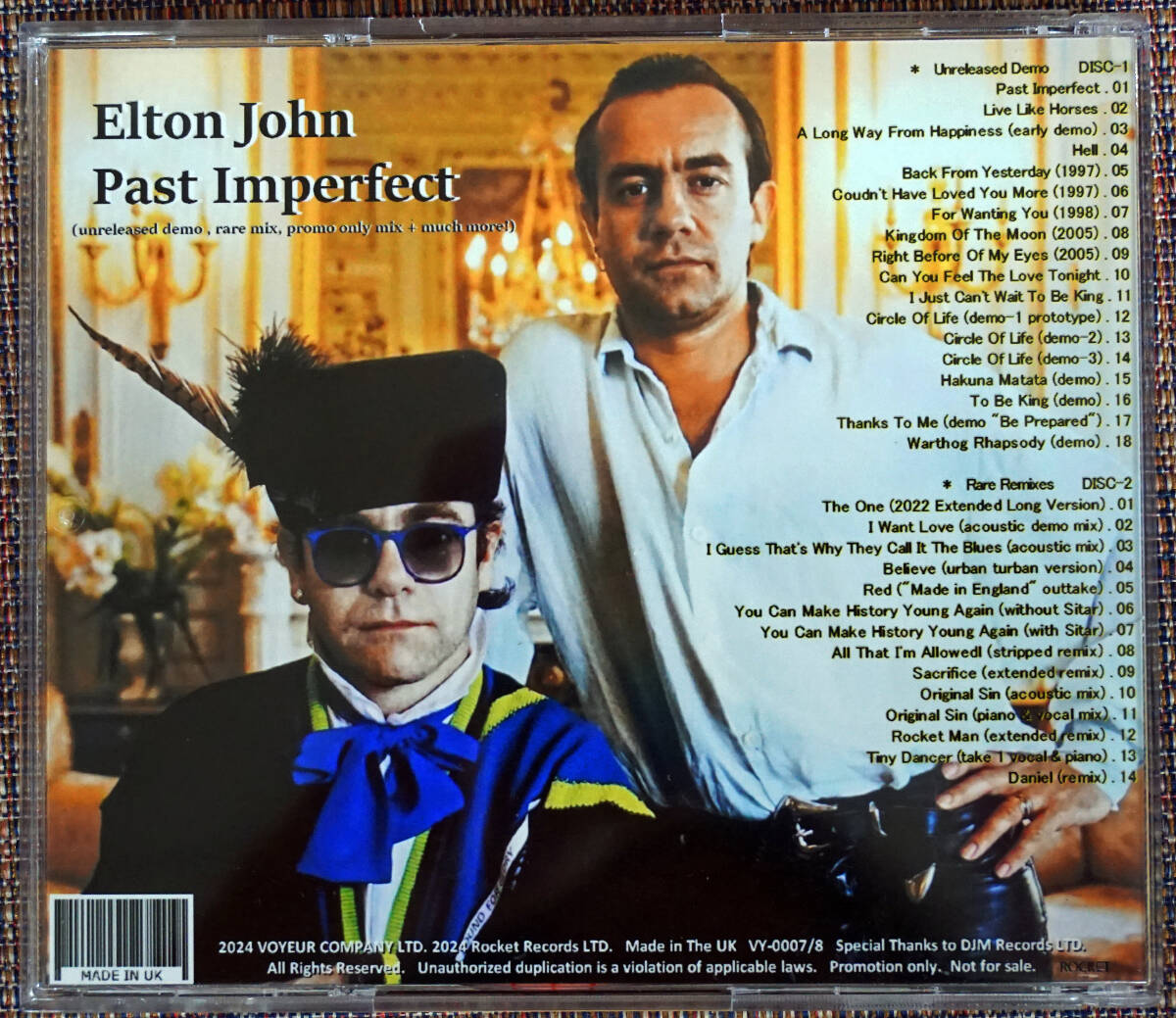 ELTON JOHN / Past Imperfect (2CD)