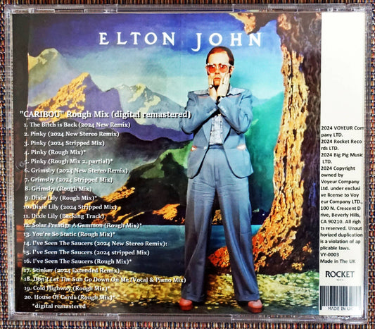 ELTON JOHN / Caribou Rough Mix Remastered Edition (1CDR)