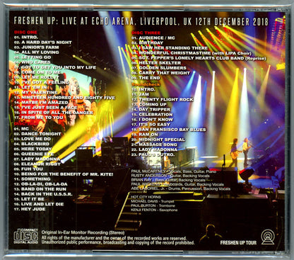 Paul McCartney / Liverpool 2018 Freshen Up Tour (3CD) ORIGINAL IN-EAR MONITOR RECORDING