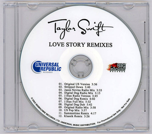 Taylor Swift / LOVE STORY Remixes (1CD)
