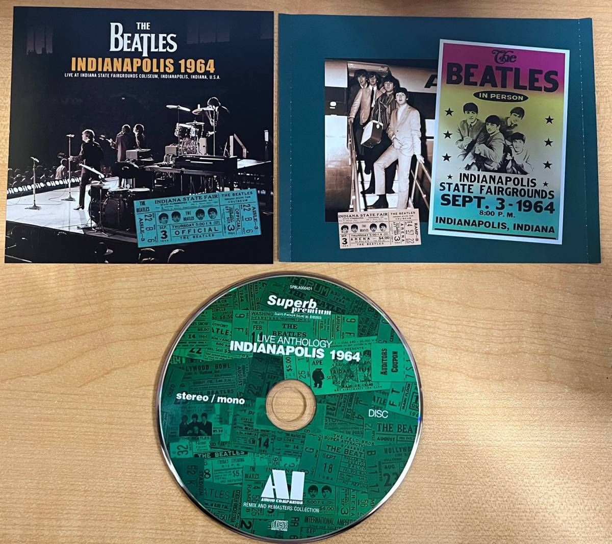 THE BEATLES / LIVE ANTHOLOGY 1964 4Titles Set (4CD) – WORLD MUSIC