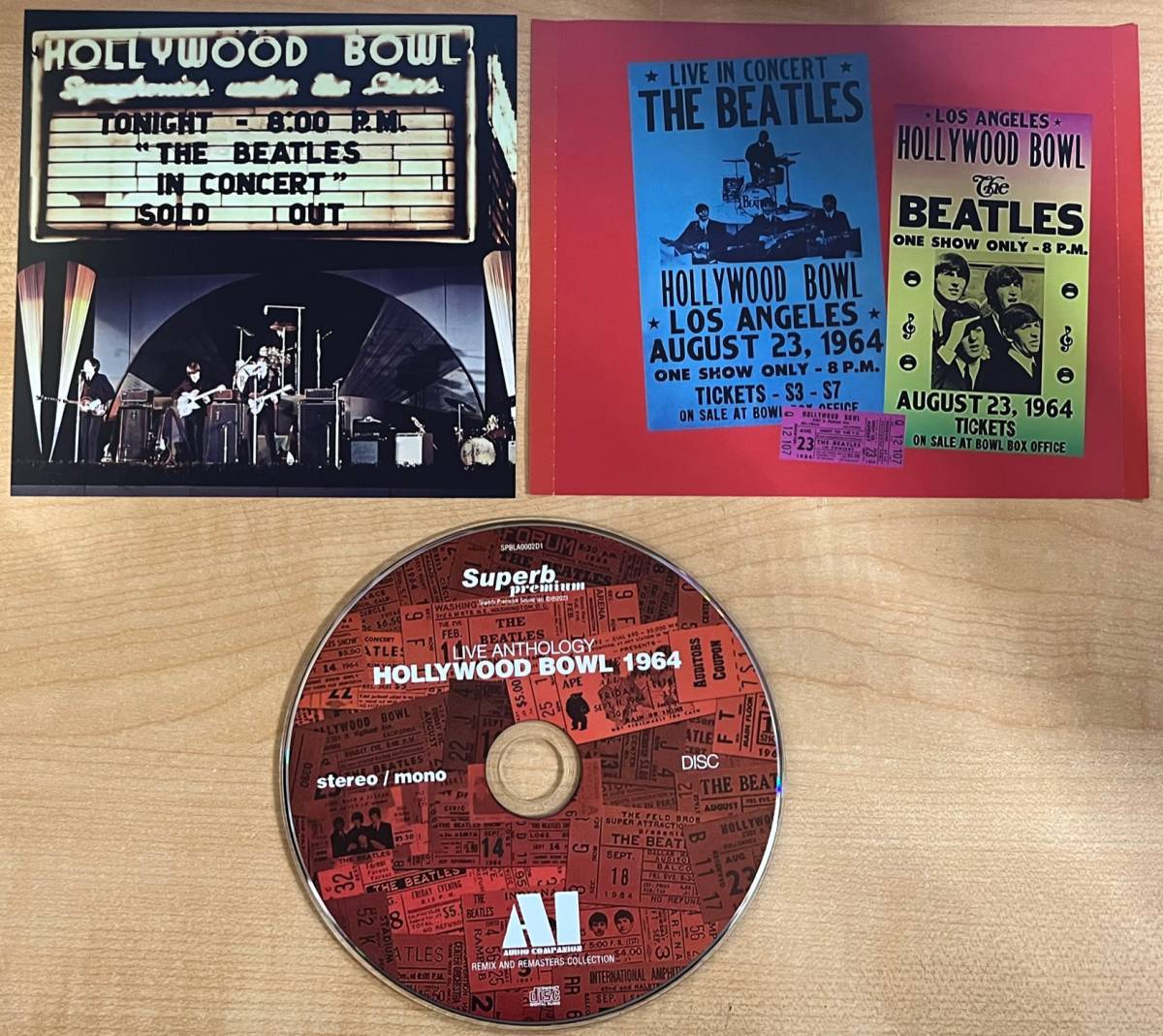 THE BEATLES / LIVE ANTHOLOGY 1964 4Titles Set (4CD)