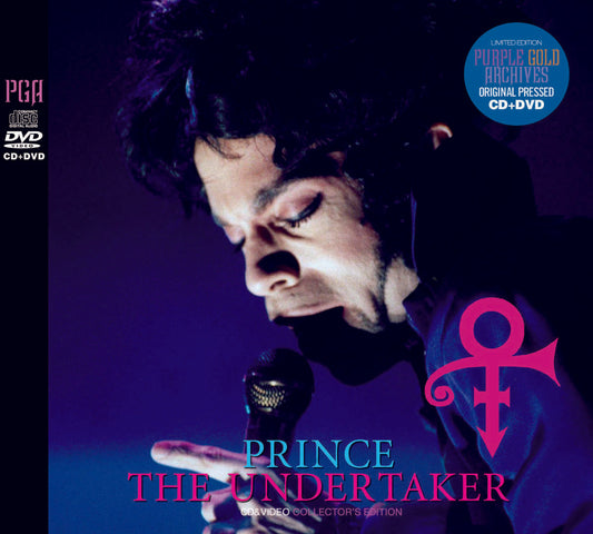 Prince The Undertaker CD & DVD Special Collector's Edition Purple Gold Archive