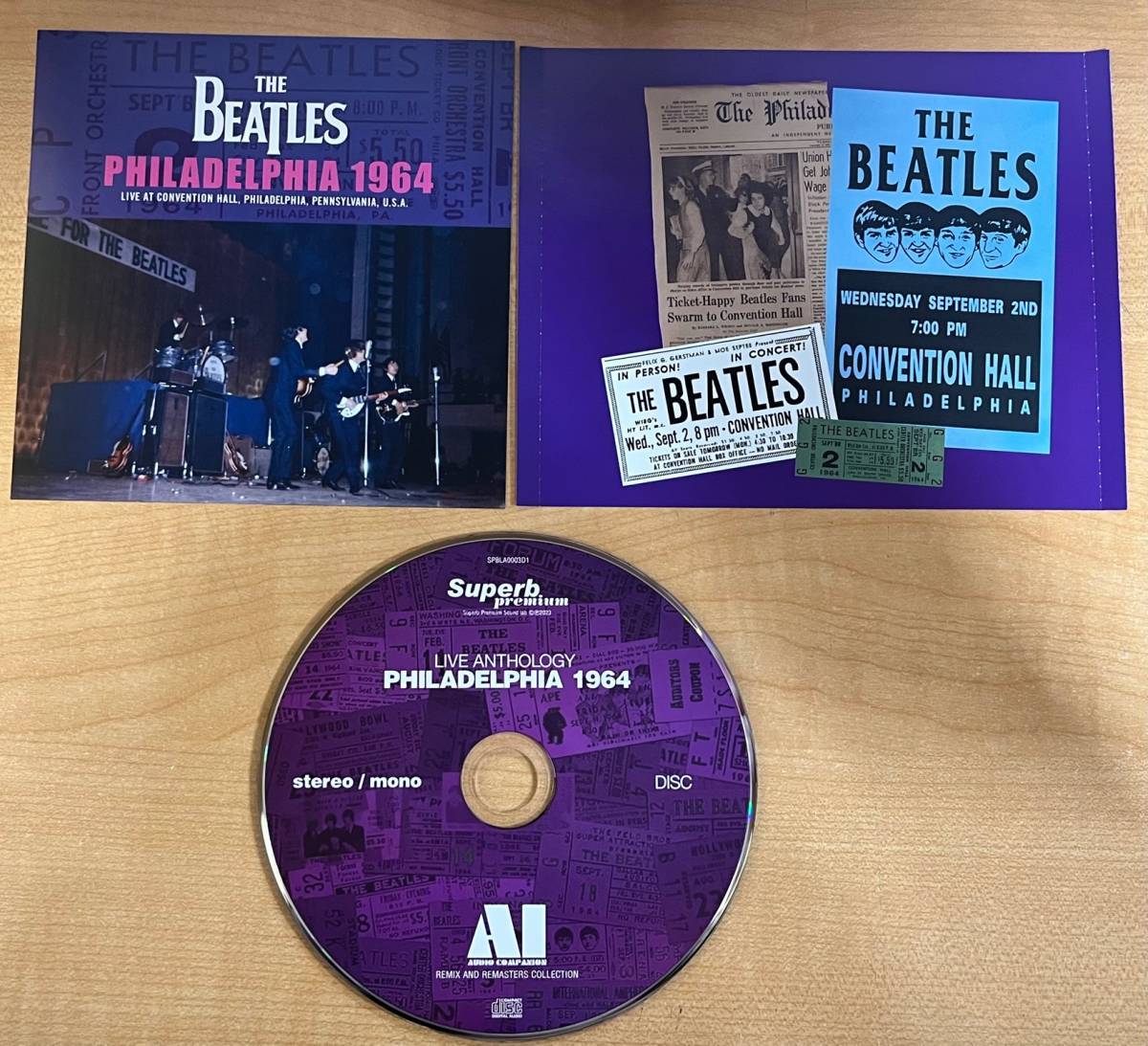 THE BEATLES / LIVE ANTHOLOGY 1964 4Titles Set (4CD)