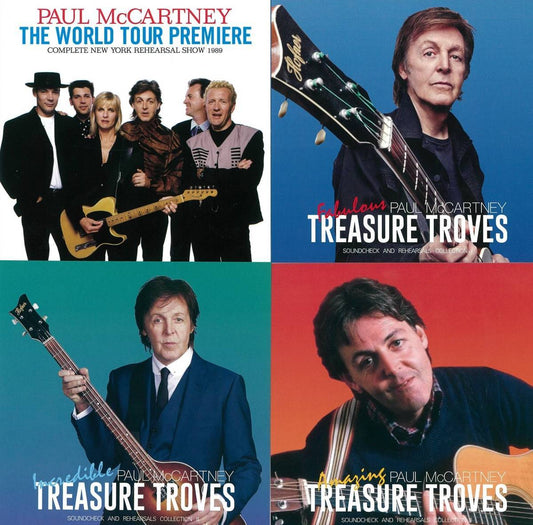 PAUL McCARTNEY / TREASURE TROVES ( SOUNDCHECK AND REHEARSALS COLLECTION ) 8CD
