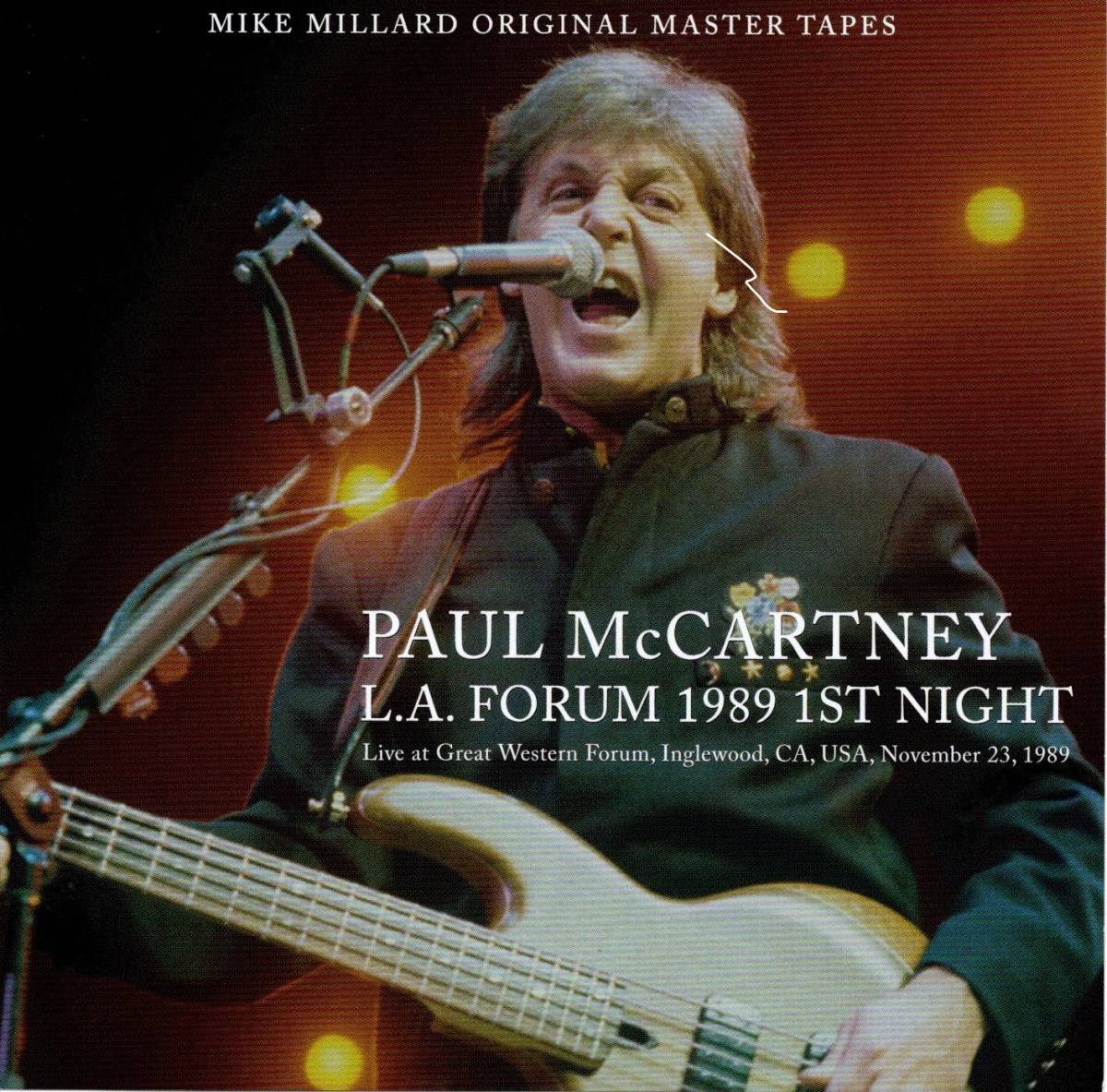 PAUL McCARTNEY / L.A. FORUM 1989 1ST NIGHT (2CD)