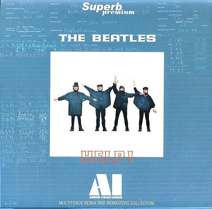 THE BEATLES / AI AUDIO COMPANION 4 Titles Set (8CD) HELP! RUBBER SOUL REVOLVER etc.
