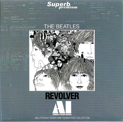 THE BEATLES / AI AUDIO COMPANION 4 Titles Set (8CD) HELP! RUBBER SOUL REVOLVER etc.