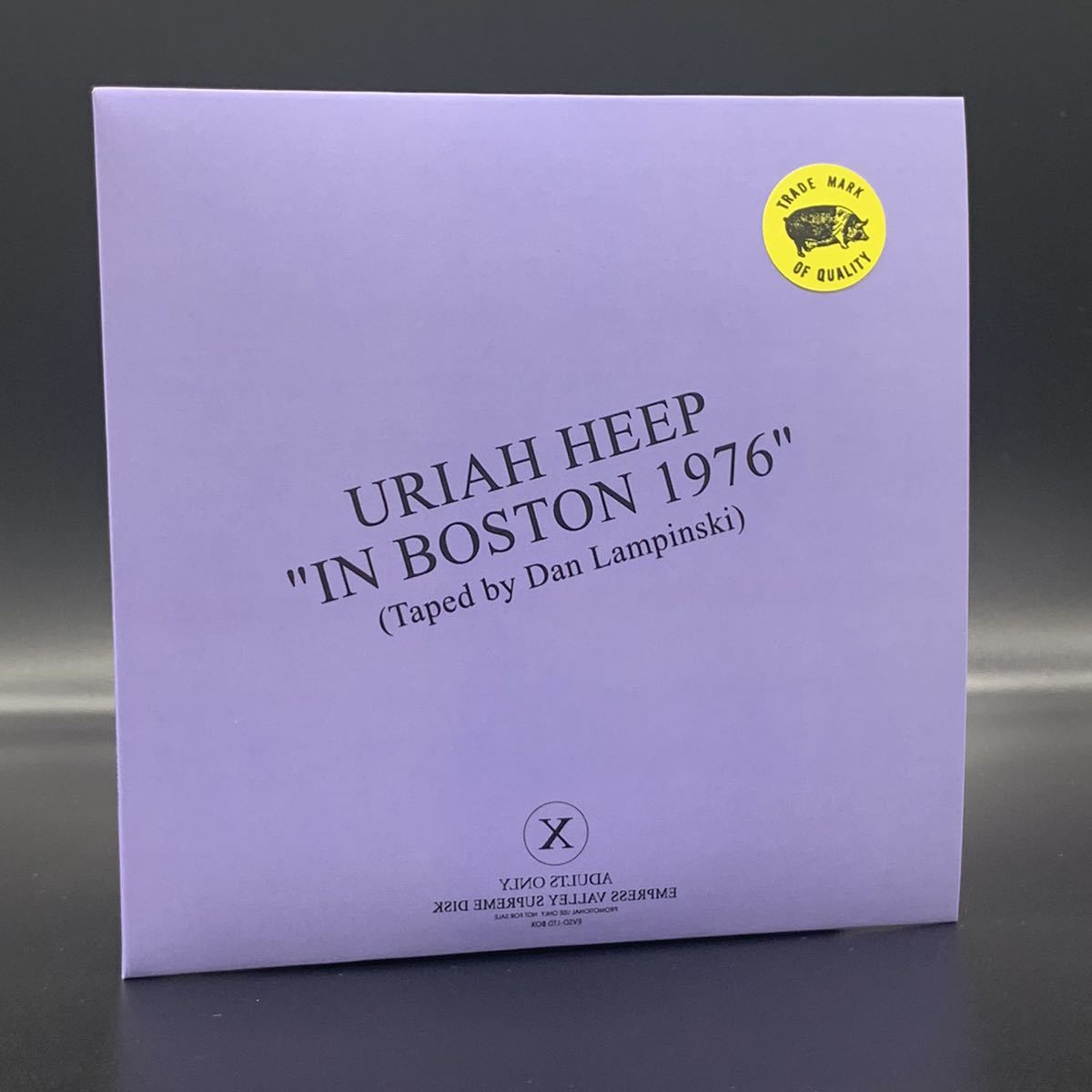 URIAH HEEP / IN BOSTON 1976 Taped by Dan Lampinski (2CD)