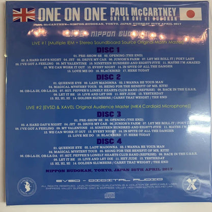 Paul McCartney / ONE ON ONE BUDOKAN 2017 (6CD)