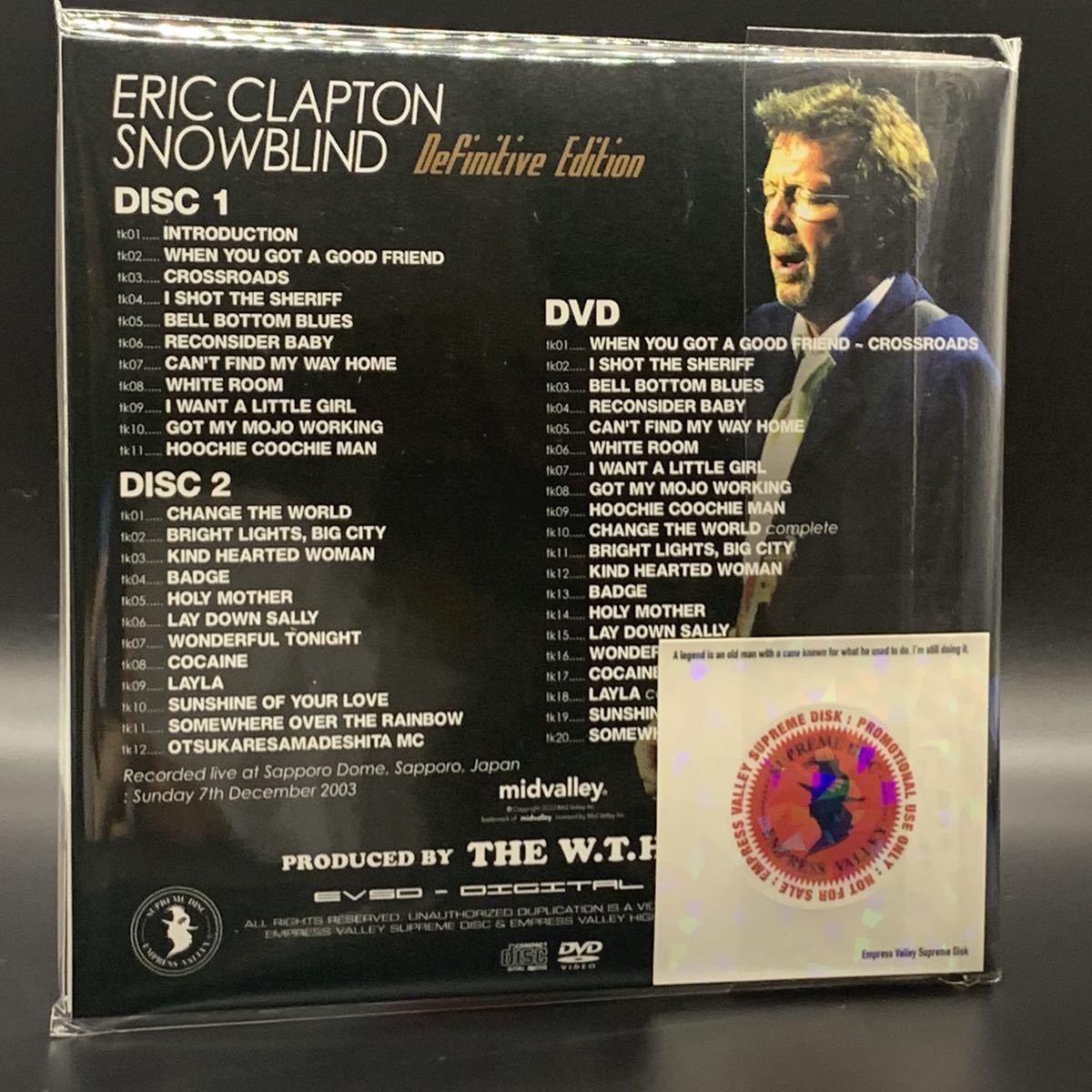 Eric Clapton / Snow Blind Definitive Edition (2CD+1DVD)