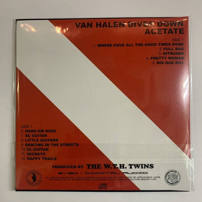 VAN HALEN / Unreleased Alternate “Diver Down” Acetate LP (1CD)