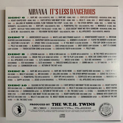 NIRVANA / IT’S LESS DANGEROUS Pandora's Box 10CD Box Empress Valley
