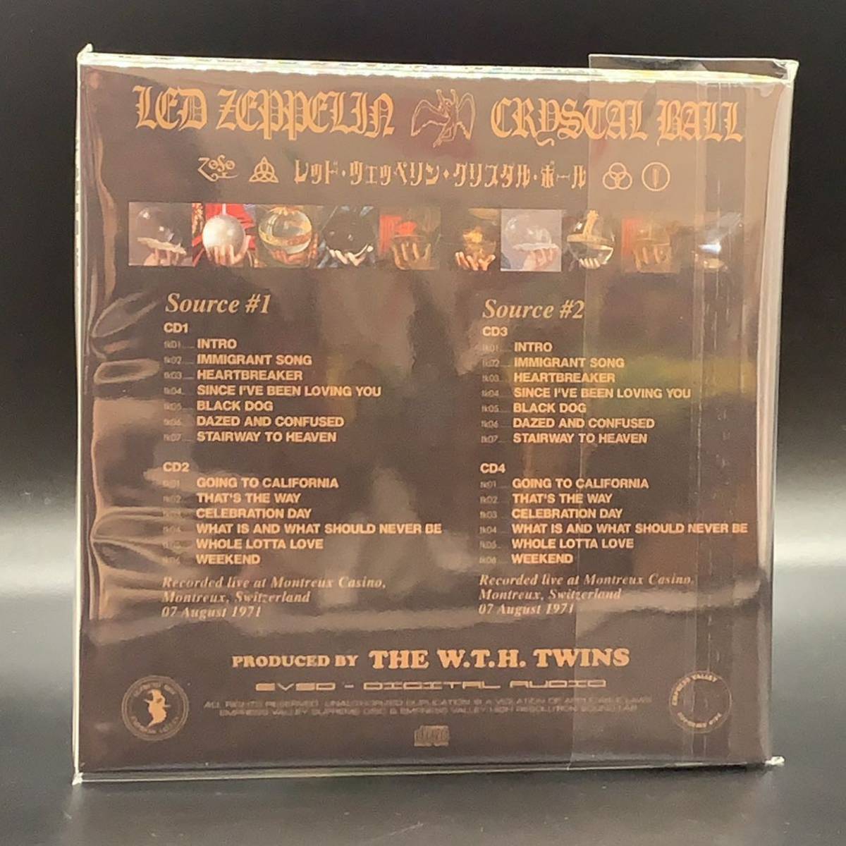 LED ZEPPELIN / CRYSTAL BALL (4CD) Empress Valley Box set