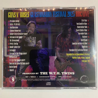 GUNS N' ROSES / GLASTONBURY FESTIVAL (2CD)