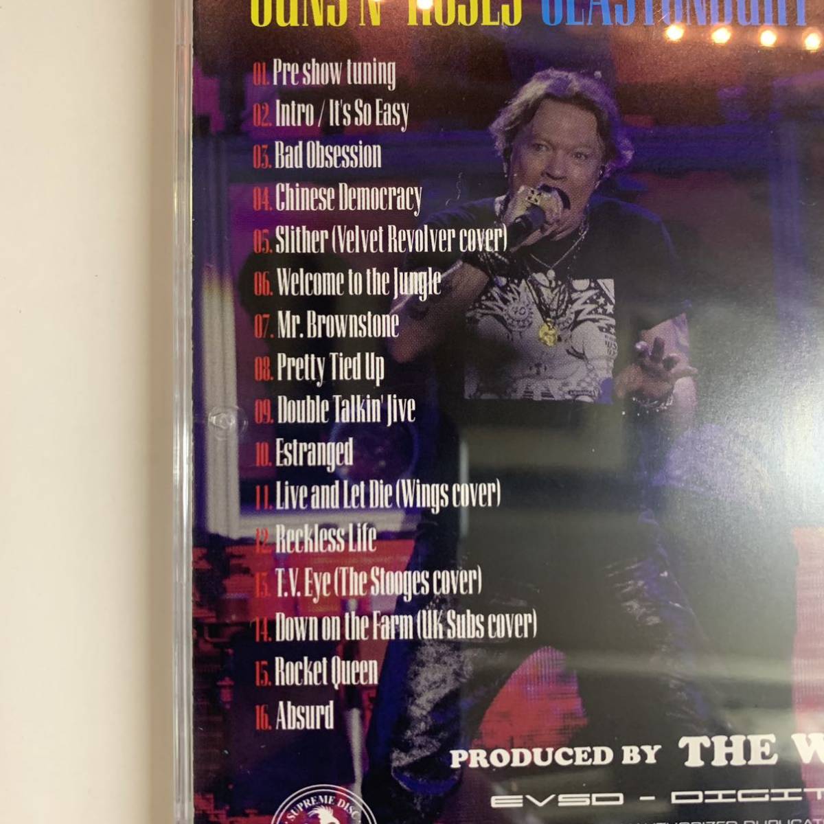 GUNS N' ROSES / GLASTONBURY FESTIVAL (2CD)