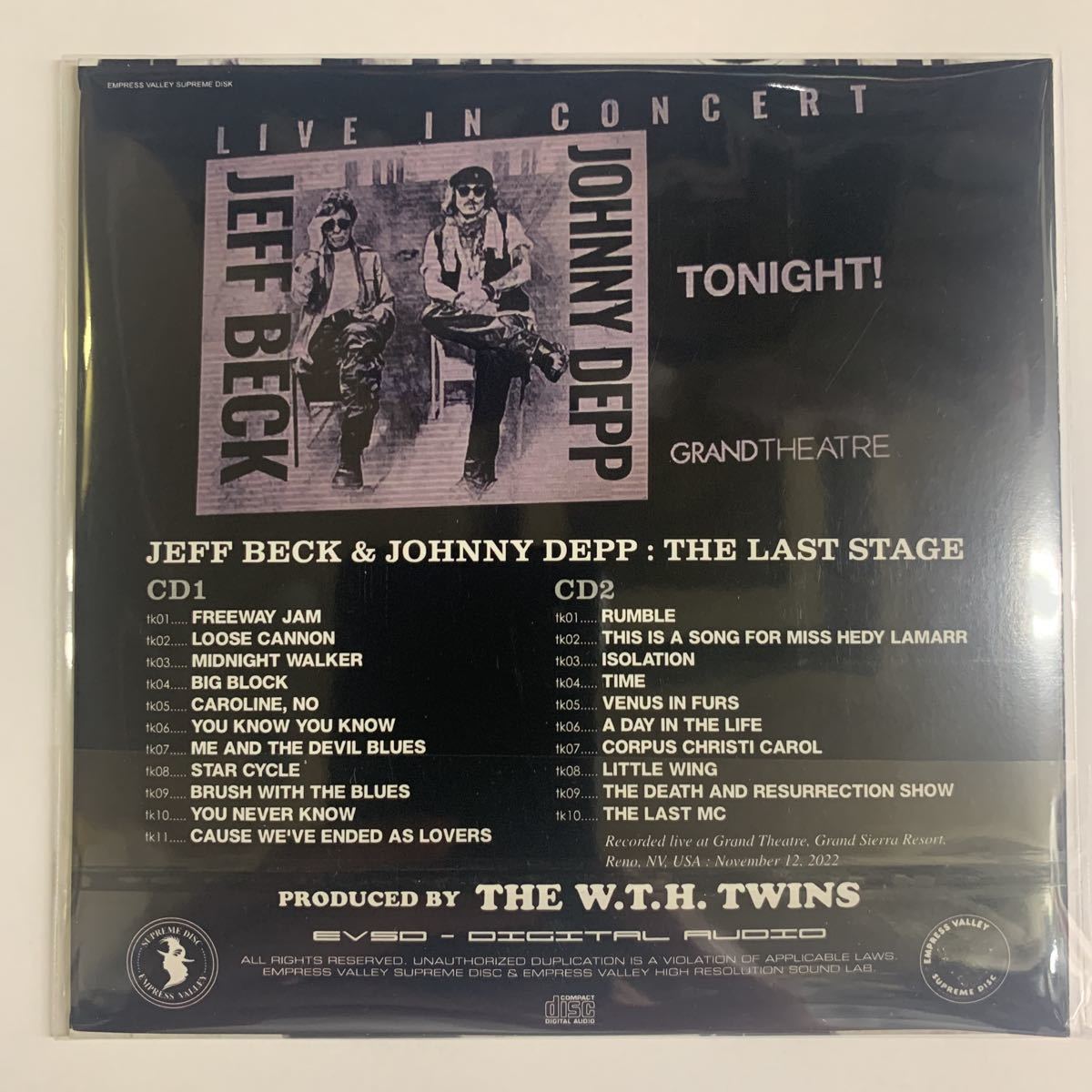 JEFF BECK / THE LAST STAGE (2CD)