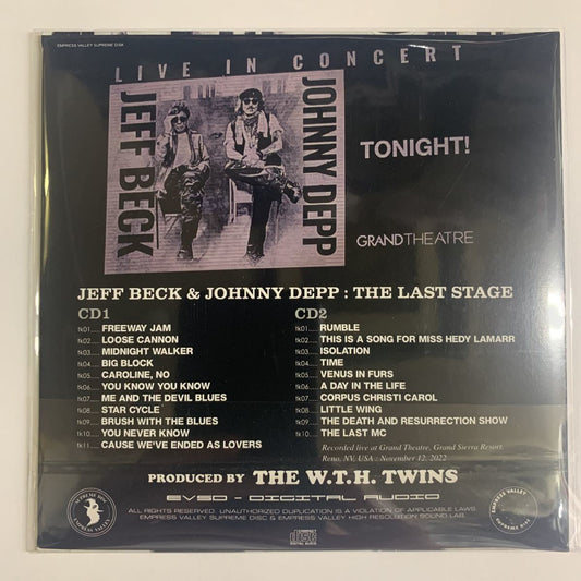 JEFF BECK / THE LAST STAGE (2CD)