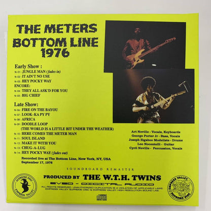 THE METERS / BOTTOM LINE 1976 (CD)