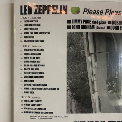 Led Zeppelin Please Please Me LIVE IN OSAKA 928 6CD BOX SET Empress Valley