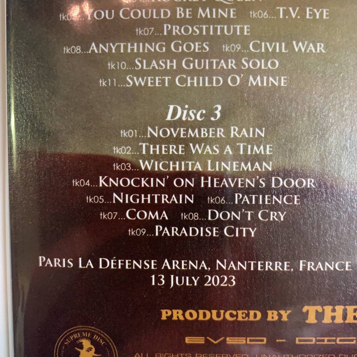 GUNS N’ ROSES / LIBERTY LEADING THE PEOPLE (3CD)