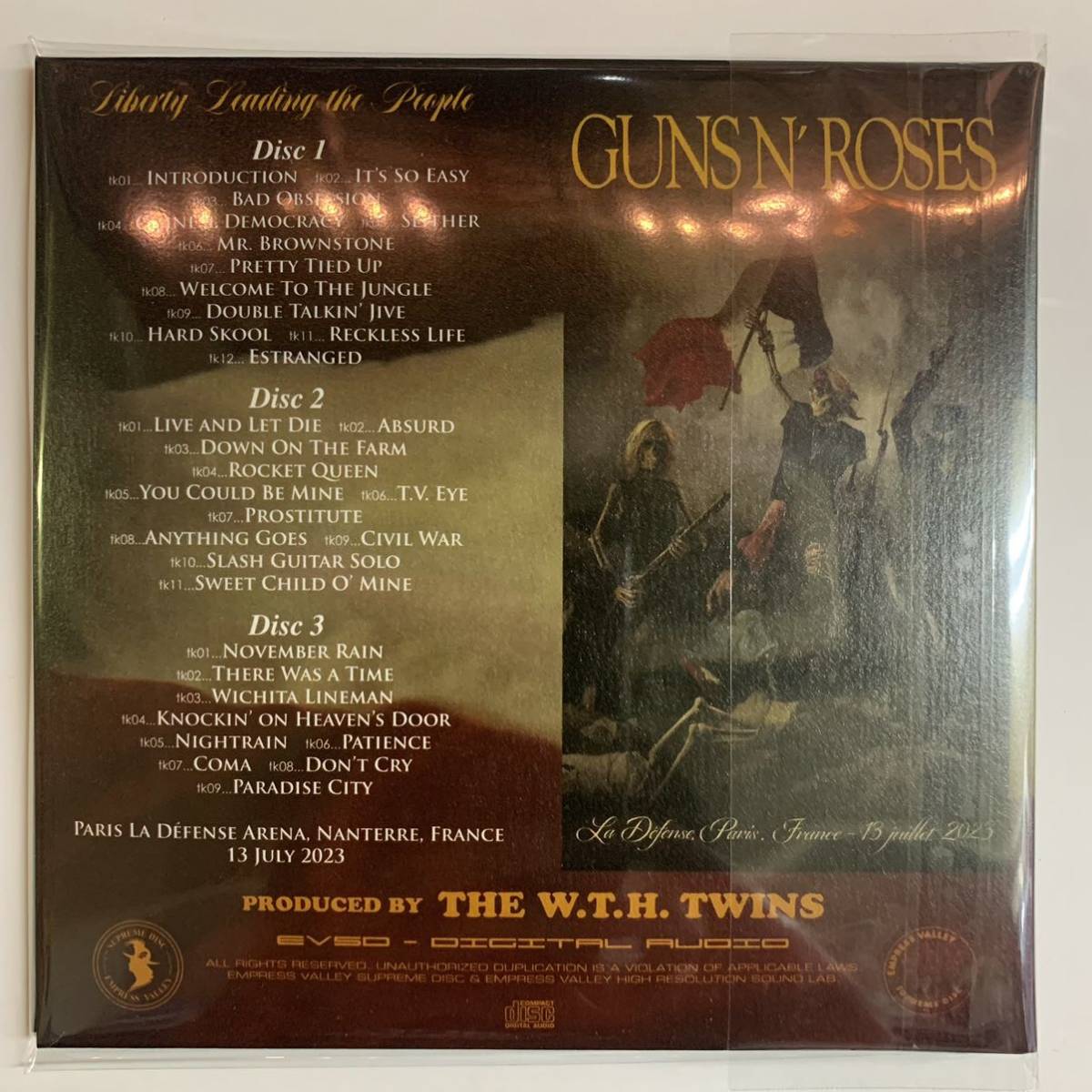 GUNS N’ ROSES / LIBERTY LEADING THE PEOPLE (3CD)