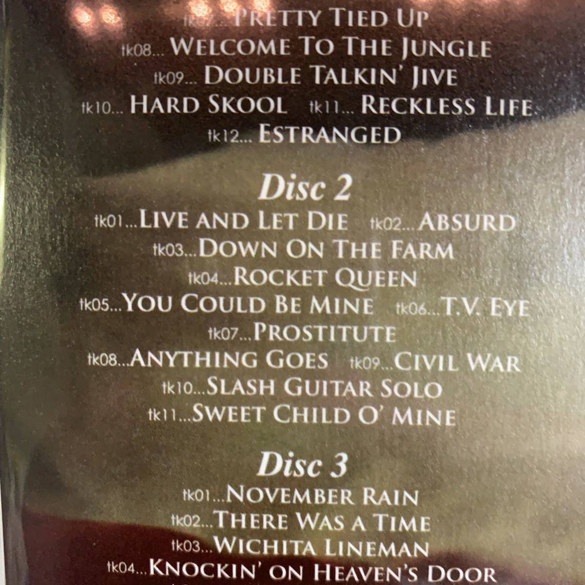 GUNS N’ ROSES / LIBERTY LEADING THE PEOPLE (3CD)