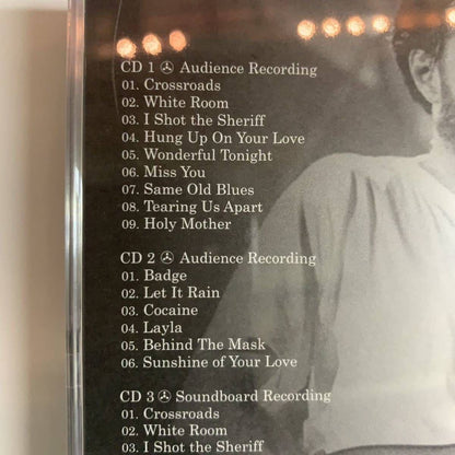 Eric Clapton Costa Mesa '87 Silver Pressed 2CD + Bonus 1CD