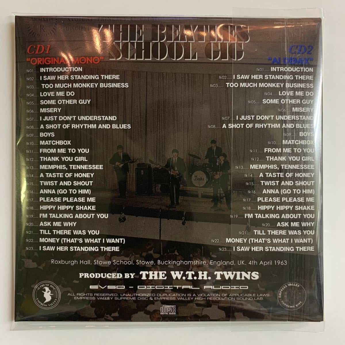 THE BEATLES / SCHOOL GIG (2CD)