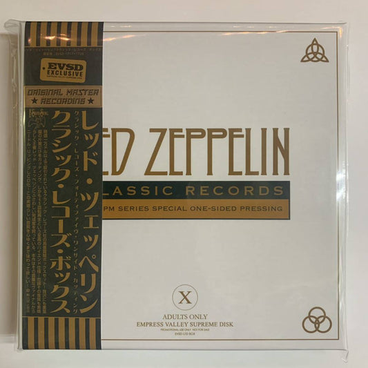 Led Zeppelin / Classic Records 45 RPM One Side Pressing 12CD Box Empress Valley