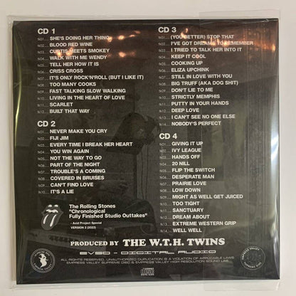 THE ROLLING STONES / Chronological Fully Finished Studio Outtakes Acid Project Special Version 2 2023 (4CD)