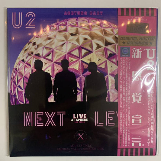 U2 / NEXT LEVEL 2CD Empress Valley Live At The Sphere Las Vegas Nevada USA 29th September 2023