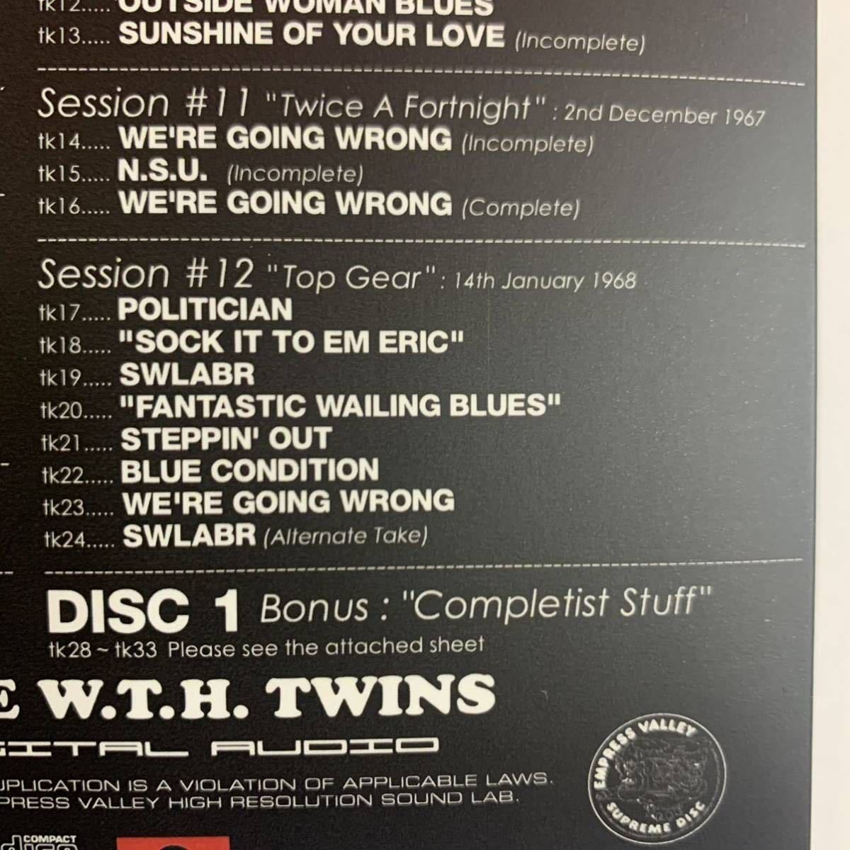 CREAM / CREAM at THE BBC (2CD)