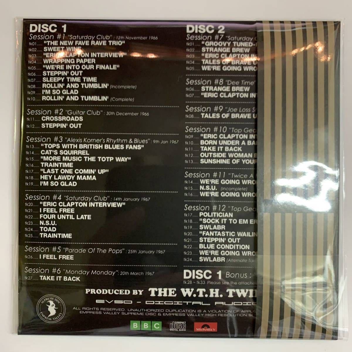 CREAM / CREAM at THE BBC (2CD)