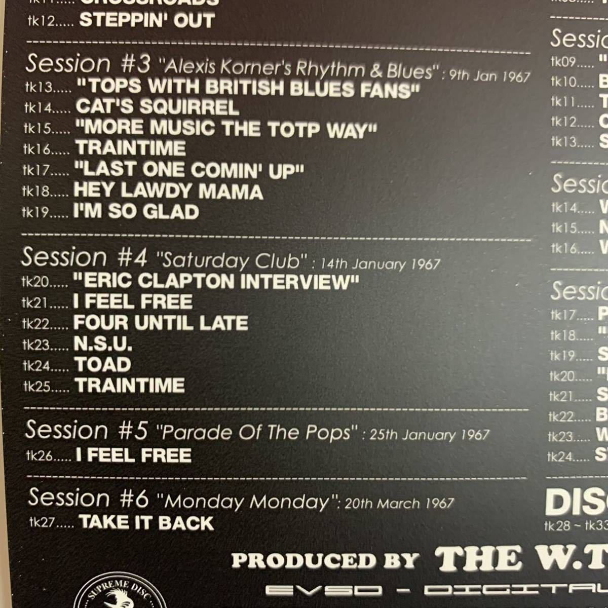 CREAM / CREAM at THE BBC (2CD)