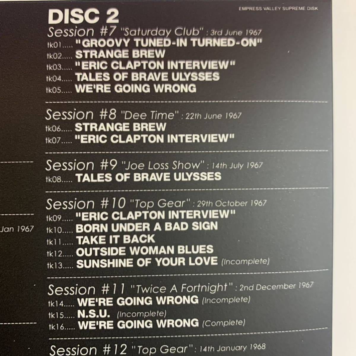 CREAM / CREAM at THE BBC (2CD)