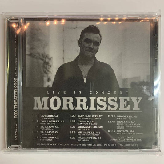 MORRISSEY / FOX THEATRE 2022 (1CD) Empress Valley