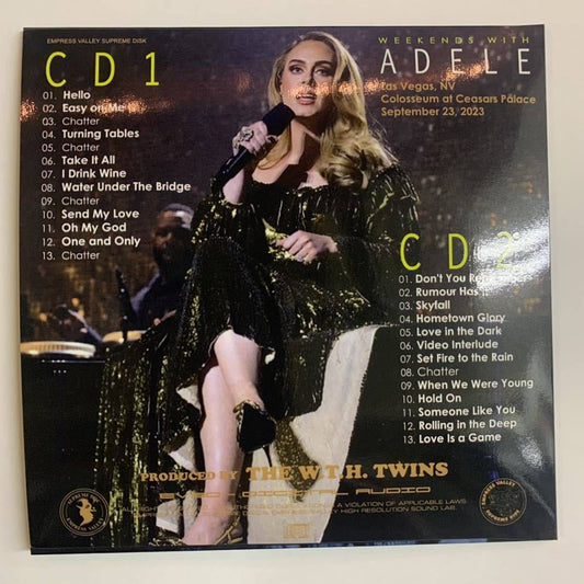 ADELE / WEEKENDS WITH ADELE (2CD)