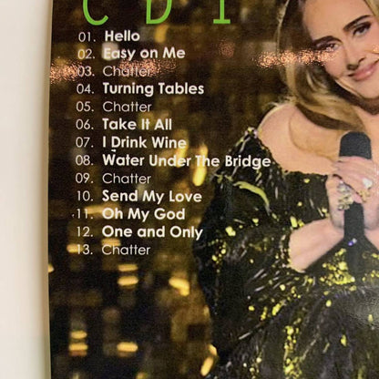 ADELE / WEEKENDS WITH ADELE Million Dollar Smile (2CD) IEM sound board 2023