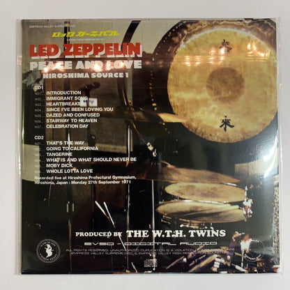 LED ZEPPELIN / PEACE AND LOVE (6CD+DVD) Live In Hiroshima 1972 Limited Box