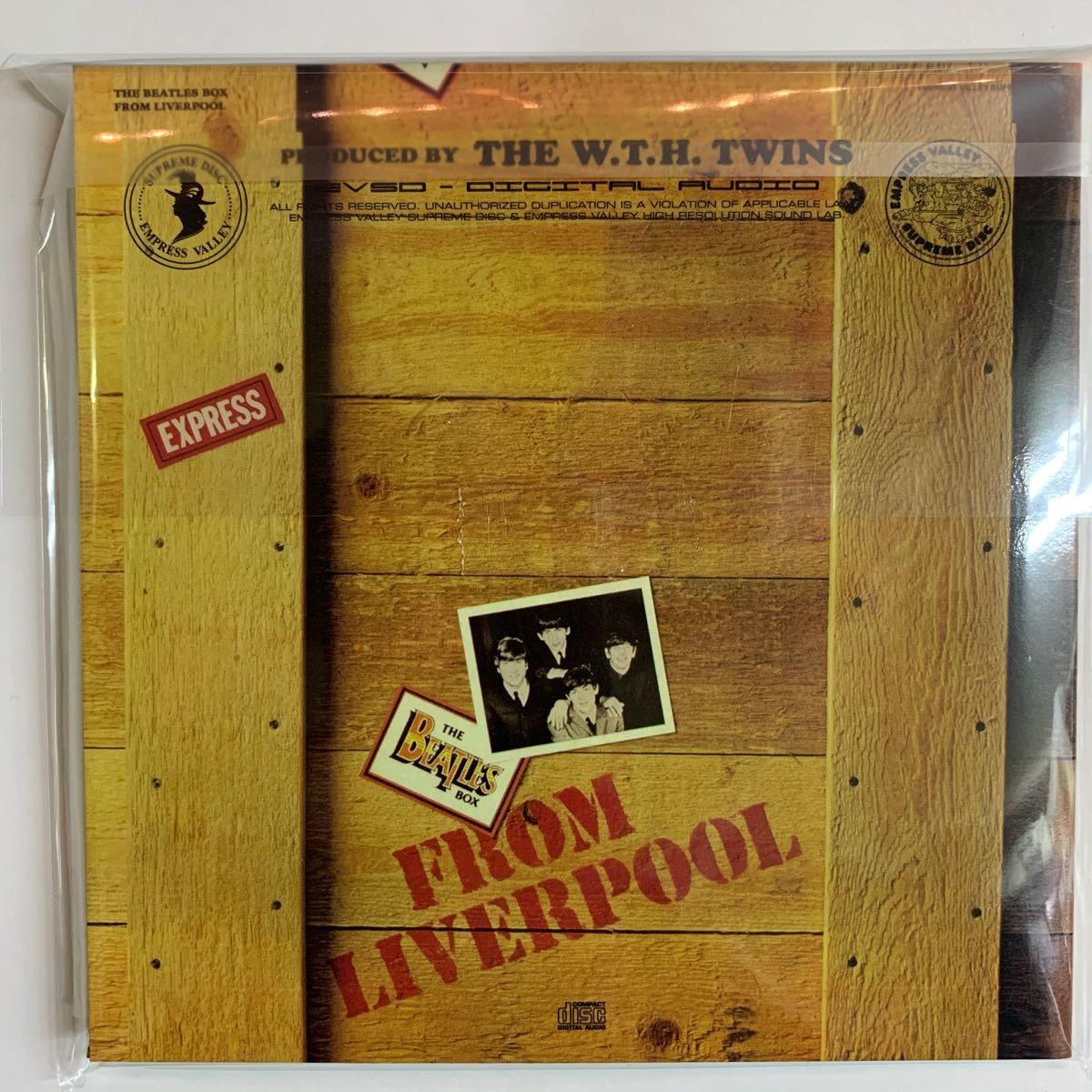 THE BEATLES / THE BEATLES BOX FROM LIVERPOOL (5CD) Empress Valley Supreme Disk