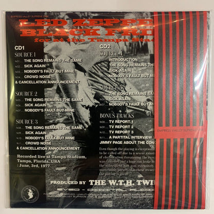 LED ZEPPELIN / BLACK FRIDAY TAMPA STADIUM 1977 promo version (2CD)