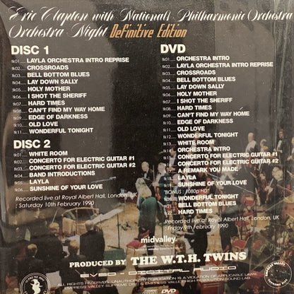 Eric Clapton / Orchestra Night Definitive Edition (2CD + DVD)