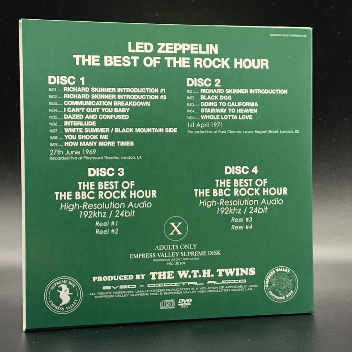 LED ZEPPELIN / THE BEST OF THE BBC ROCK HOUR (6CD + 2DVD-A) Box set