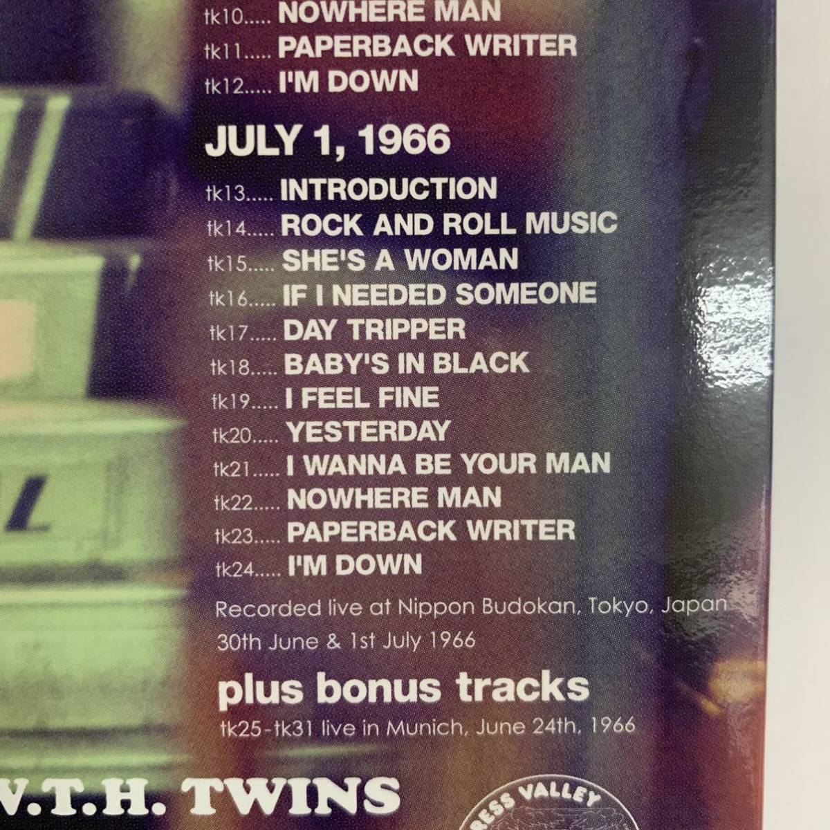 THE BEATLES / HELLO, GOODBYE The Beatles in Tokyo 1966 (1CD)